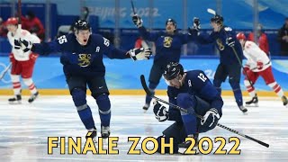 Finále ZOH 2022 ● Finsko vs Rusko 21 ● Peking [upl. by Nohsed]