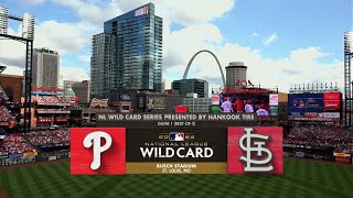 Phillies vs Cardinals G1  NL Wild Card 2022 [upl. by Savanna]