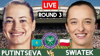 iga świątek 🇵🇱 vs yulia putintseva mecz na żywo Wimbledon 2024 swiatek live streaming [upl. by Barney]