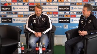 TSV 1860 München  Die Spieltagspressekonferenz vor Nürnberg [upl. by Missi]