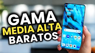 Los Mejores Celulares GAMA MEDIA ALTA 2024 [upl. by Lemkul]