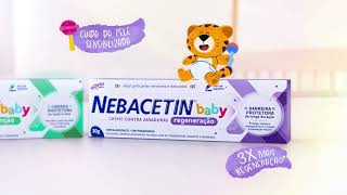 Nebacetin baby Linha completa contra assaduras [upl. by Yrred]