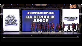 Da Republik Junior  Dominican Republic  JV MegaCrew  2024 World Hip Hop Dance Championship Semis [upl. by Affay]