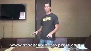 How to Assemble a Lazy Susan Part 1 of 2  RTA Cabinets  Stock Cabinet Express [upl. by Erick]