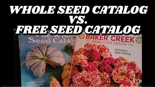 Garden Seed Catalogs to Buy or Free bakercreekseeds seedhaul seedsaving growyourownfood seeds [upl. by Ecirtael488]