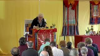 Lama Jampa Thaye  Eight Verses of Mind Training  Part 1 [upl. by Anahsat]