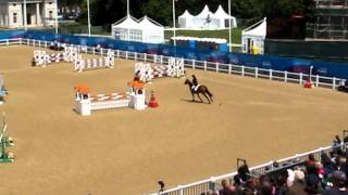 London 2012 Olympic Test Event  Equestrian Show Jumping [upl. by Acisej830]