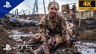 STALINGRAD MASSACRE™ LOOKS ABSOLUTELY TERRIFYING  Ultra Realistic Graphics 4K 60FPS Call Of Duty [upl. by Remat]