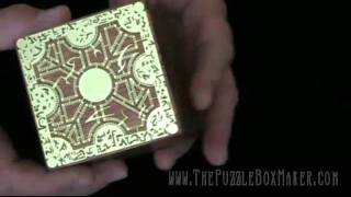 Hellraiser Puzzle Box  Solid Mahogany and Etched Brass [upl. by Wedurn]