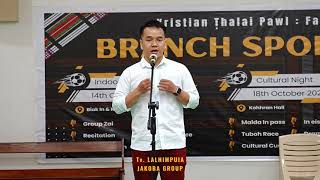 BRANCH SPORT CLOSING 2024  EXTEMPORE SPEECH [upl. by Herrah]