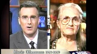 Keith Olbermanns Tribute To His Mother  20090406 Countdown with Keith Olbermann [upl. by Fokos]