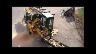 Cord King CS2040  Fastest Firewood Processor [upl. by Sadiras]