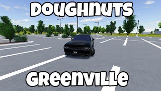 Doing Doughnut in Greenville Roblox [upl. by Ahseirej]