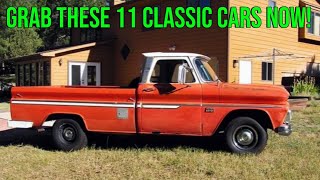 11 Must Have Classic Cars Available for Sale Today [upl. by Arnaldo295]