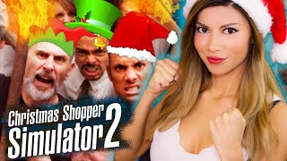 EXTREME Christmas Shopping  Christmas Shopper Simulator 2 Black Friday [upl. by Adolpho400]