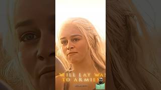 Daenerys burns 🔥kings landing 😡 with Drogon gameofthrones houseofthedragon edit xmen mcu [upl. by Aerdna]