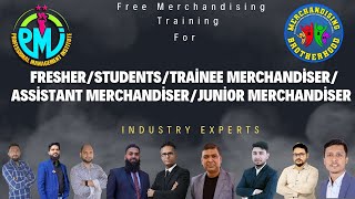 Free merchandising training for traineeassistant merchandiser or Fresher or student [upl. by Grannia]