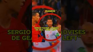 Ramos Predicted De Gea Ronaldo Proved Him Wrong shorts ronaldo shortvideo [upl. by Airb]