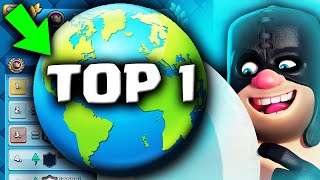 El MAZO del TOP 1 del TORNEO MUNDIAL DOBLE EVOLUCIÓN en CLASH ROYALE [upl. by Adnohrahs]