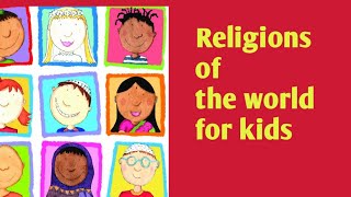 Religions in the world for Kids and their places of worship amp symbols followed [upl. by Fife949]