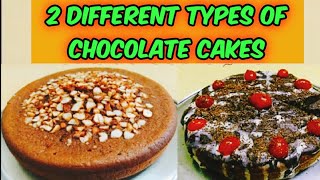 Home made without Oven Eggless Cake Of Two Different Type  family food and diet care [upl. by Zales]