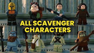 With Clips Every SCAVENGER In Skywalker Saga  Based On Description [upl. by Josiah]