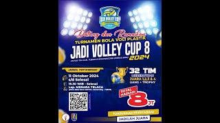 JADI VOLLEY CUP VIII 2024 KRAMAT SAMBONG VS GRAMANG TIMANG [upl. by Einnel]