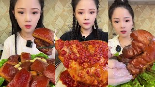 Chinese Food Mukbang Eating Show  먹방 ASMR bingxin666 [upl. by Ulphiah]