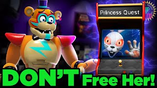 The Secret END Of FNAF Help Wanted 2  Five Nights At Freddys VR Princess Quest Ending [upl. by Akinor]