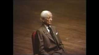 J Krishnamurti  Washington DC 1985  Public Talk 1  In the present is the whole of time [upl. by Reynard753]