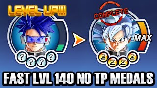 NEW 2024 EASY EXP  MAX LEVEL 140 FAST w NO TP MEDALS  Dragon Ball Xenoverse 2 [upl. by Novi628]