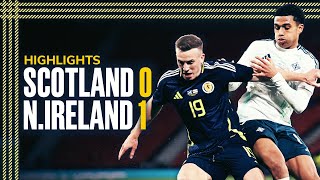 Scotland 01 Northern Ireland  International Friendly Highlights  Scotland National Team [upl. by Janeczka975]