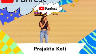 Prajakta Koli  YouTube Fanfest India 2024 [upl. by Fleming981]