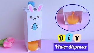 how to make water dispenser 💦  handmade water dispenser diy water dispenser easy to make  DIY [upl. by Assena]