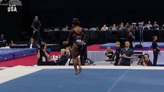 Simone Biles Stuns With New Triple Double on Floor  Champions Series Presented By Xfinity [upl. by Sorodoeht]