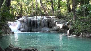 Erawan Falls Kanchanaburi Thailand [upl. by Adnamahs]