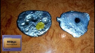 How to distinguish Paladium and Silver with a 10K gold test [upl. by Ahsropal]