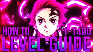 SLAYERS UNLEASHED LEVELING GUIDE FOR BEGINNERS HOW TO LEVEL UP FAST IN SLAYERS UNLEASHED [upl. by Nolrac]