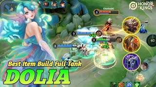 Dolia honor of kings gameplay  Best item build full tank [upl. by Adoree]