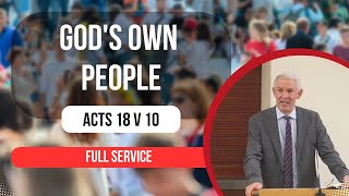 Service  Gods Own People  Acts 18 [upl. by Joung910]