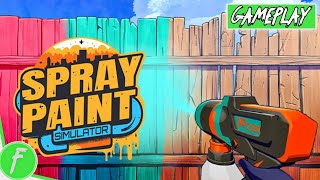 Spray Paint Simulator Gameplay HD PC  NO COMMENTARY [upl. by Vargas833]