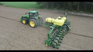 John Deere 8R 280 Planting Corn  May 2024 4K [upl. by Etnauq]