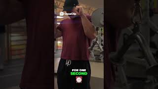 INSANE Triceps Stretch for NEXTLEVEL Gains 💪🔥 shorts gymmotivation [upl. by Adnaerb]