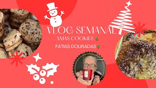 Vlog Fiz bolachinhas de NatalVisitamos Vila de Natal Fiz Fatias Douradas Calendário Advento 🎄 [upl. by Akimyt]