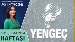 Yengeç burcu haftalık burç yorumu 511 Şubat 2024 Astrolog Demet Baltacı astroloji burçlar haber [upl. by Hayotal]