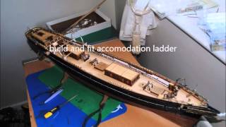 Jeffs Cutty Sark model build [upl. by Carolann354]