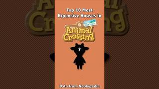 Top 10 Most Expensive Houses In Animal Crossing 5 shorts animalcrossing nintendo gaming data [upl. by Vivie]