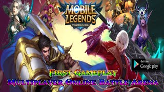 Mobile Legends 5v5 MOBA Watcha Playin First Gameplay Multiplayer Online Battle Arena [upl. by Tinor]