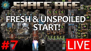 We Gonna Take A Mech To VULCANUS Baybeeeee  Factorio Space Age Stream 7 [upl. by Ecire255]