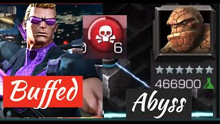 6 ⭐ Rank 3 Hawkeye Demolishes Abyss Thing NOT BUGGED [upl. by Buyers]